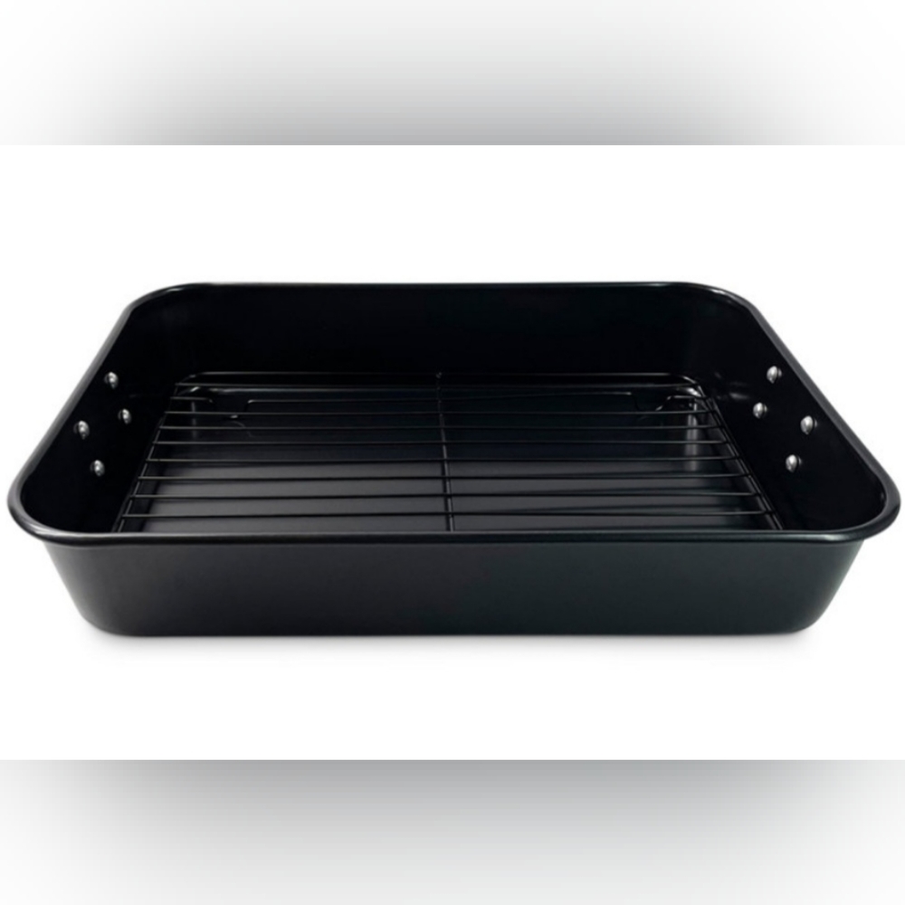 Carbon Steel Roaster & Rack - Picture 2 of 5